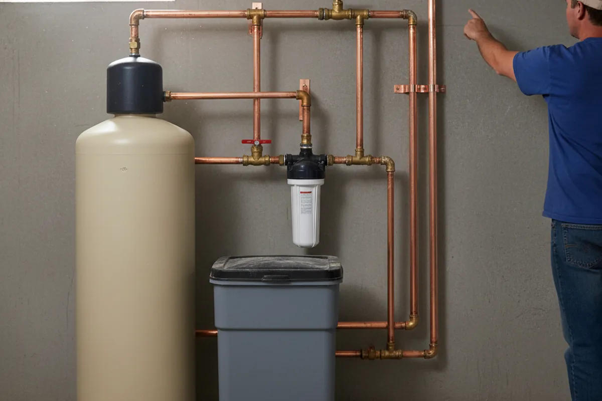 Whole-house water treatment system installed in Charlotte Hall